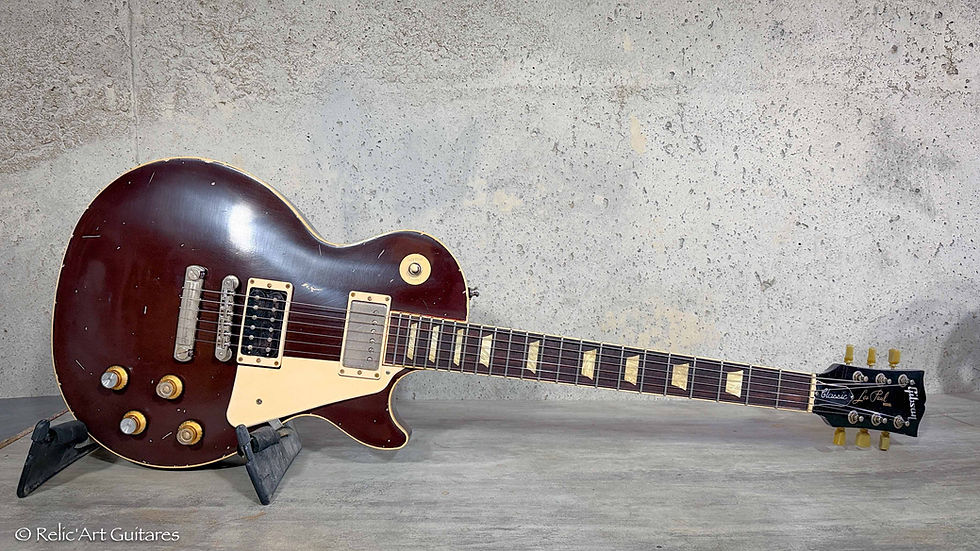 805 Gibson Classic Oxblood red