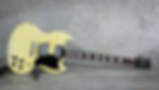 604 Gibson Standard aged polaris white