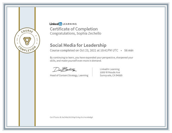 SZechello_SOCL220-01_CertificateOfCompletion_Social Media for Leadership.jpg