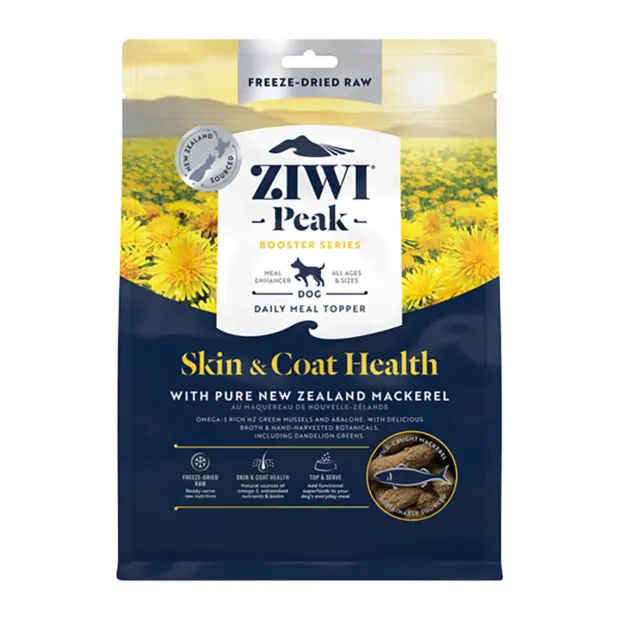 ZIWI Peak Skin And Coat Freeze Dried Dog Booster
