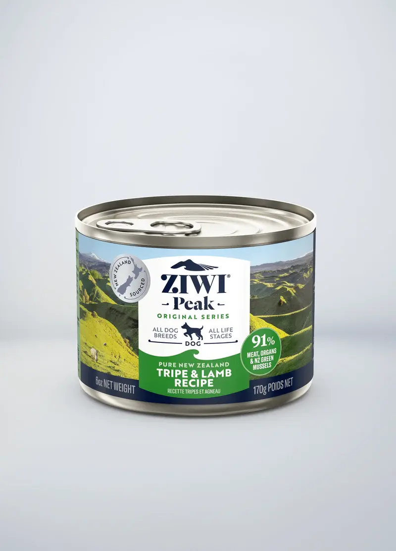 ZIWI Peak Canned Wet Food Original Tripe & Lamb Recipe