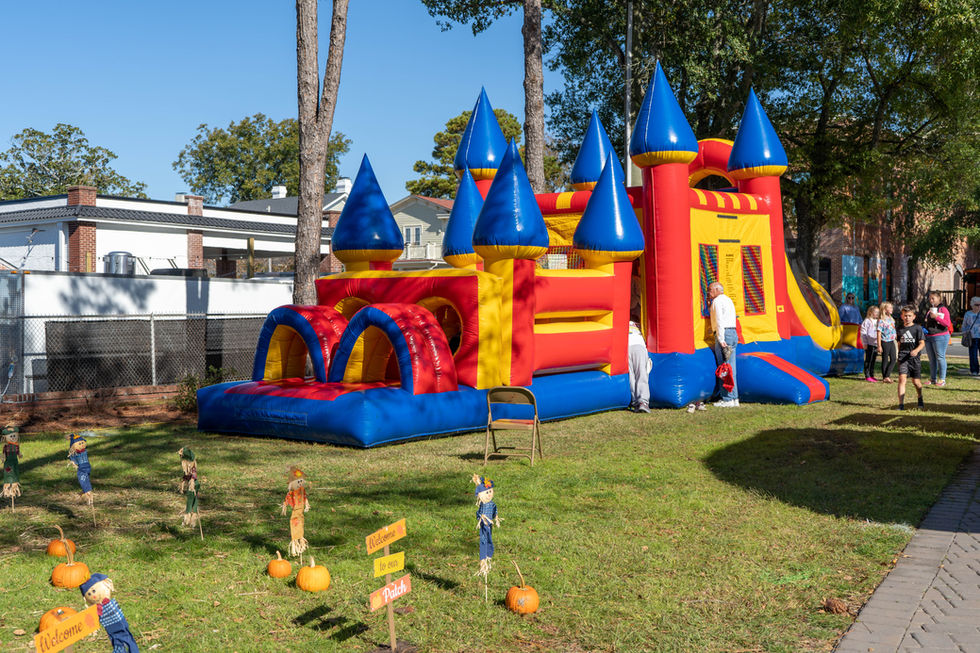 Children enjoying festival activities in the Kids Zone