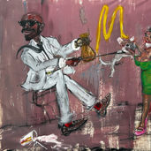 MACK DEEZ by billy x acrylic painting