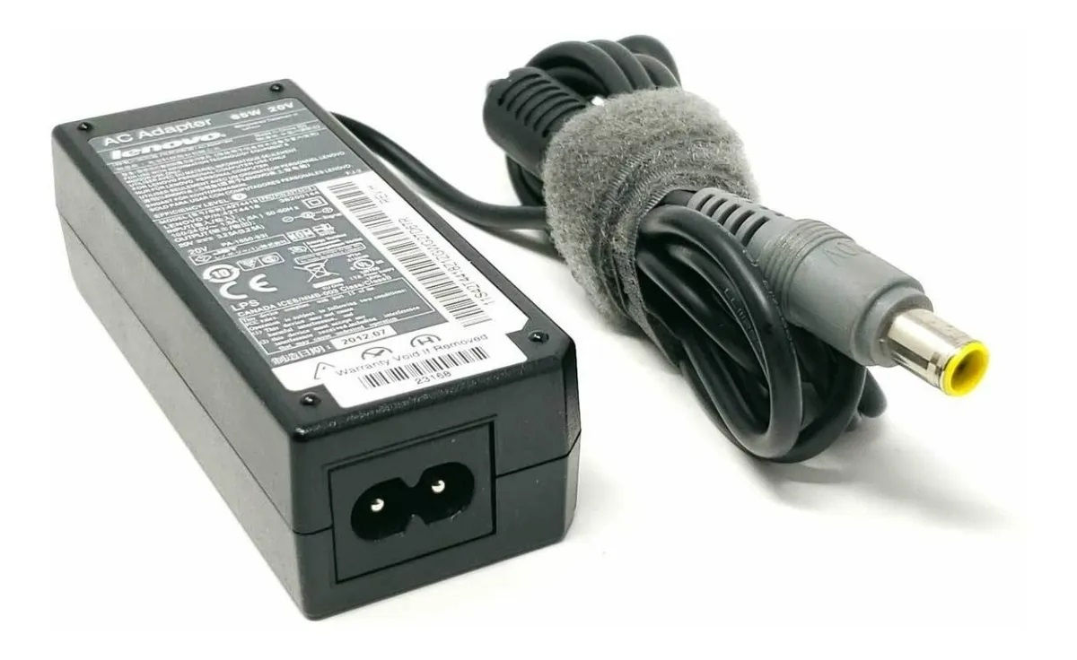 Cargador Lenovo punta Redonda