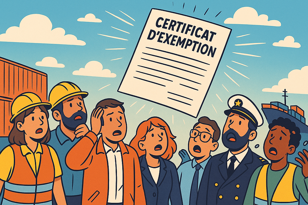 La Révolution en Marche : préparez-vous à l’arrivée du Certificat d’Exemption !