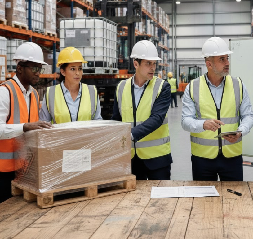 Responsabilité et conformité sur une plateforme logistique