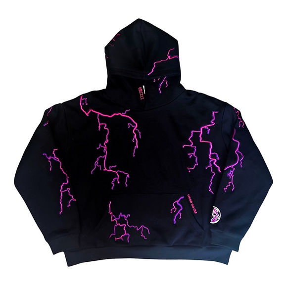 FREEZER✖️MAGENTA hoodie Surge Hoodie Black/Pink | emrzzz