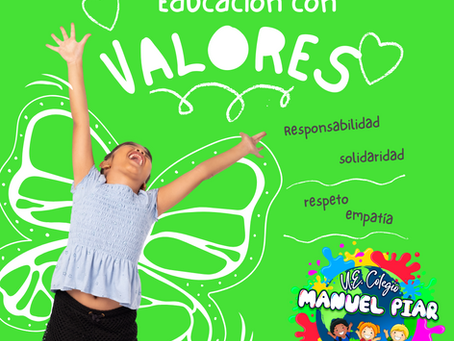 ✨ ¡Descubre la magia de los valores en el colegio Manuel Piar! ✨