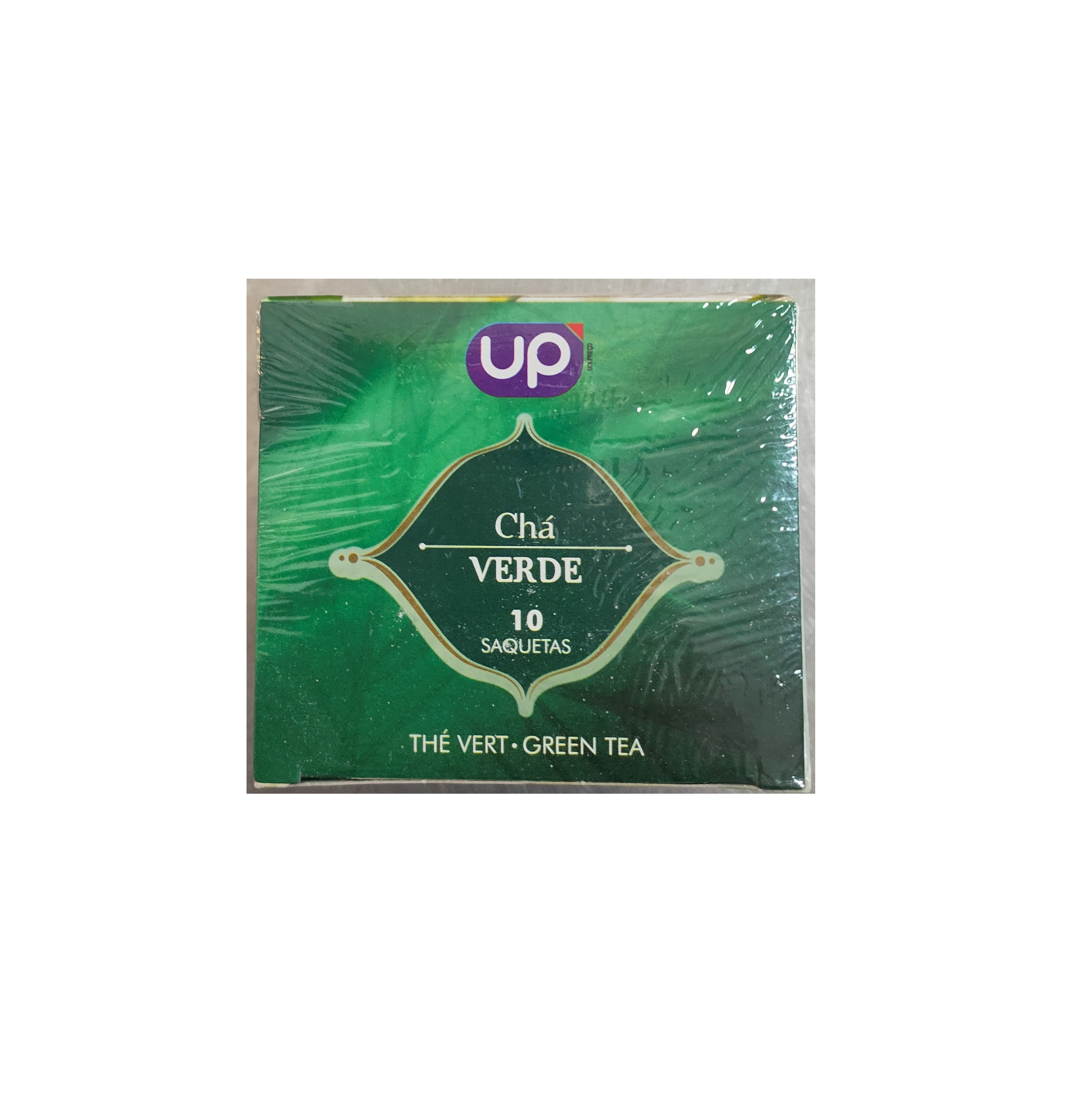 Chá preto verde 10 saquetas UP