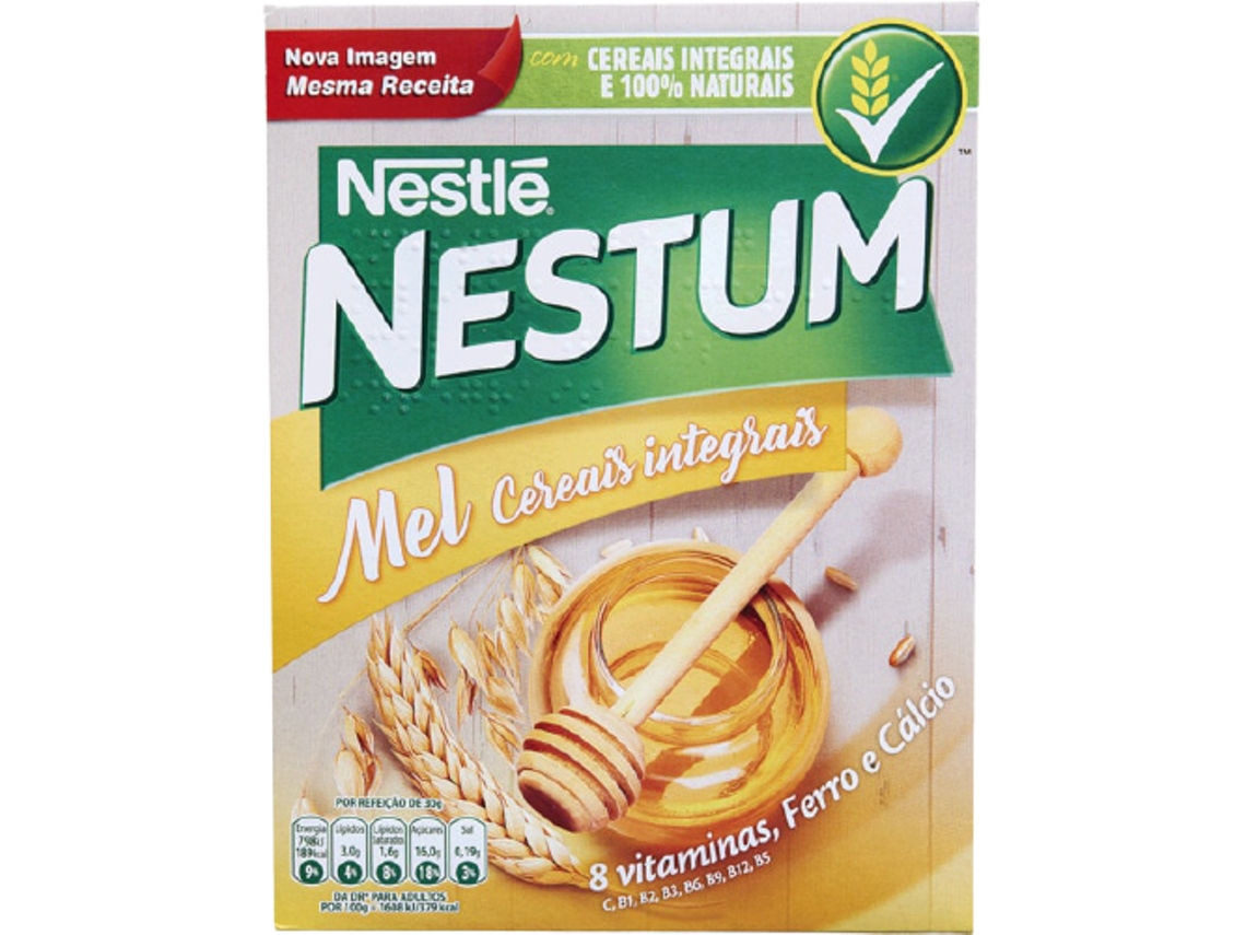Nestum com mel e cereais integrais 250g