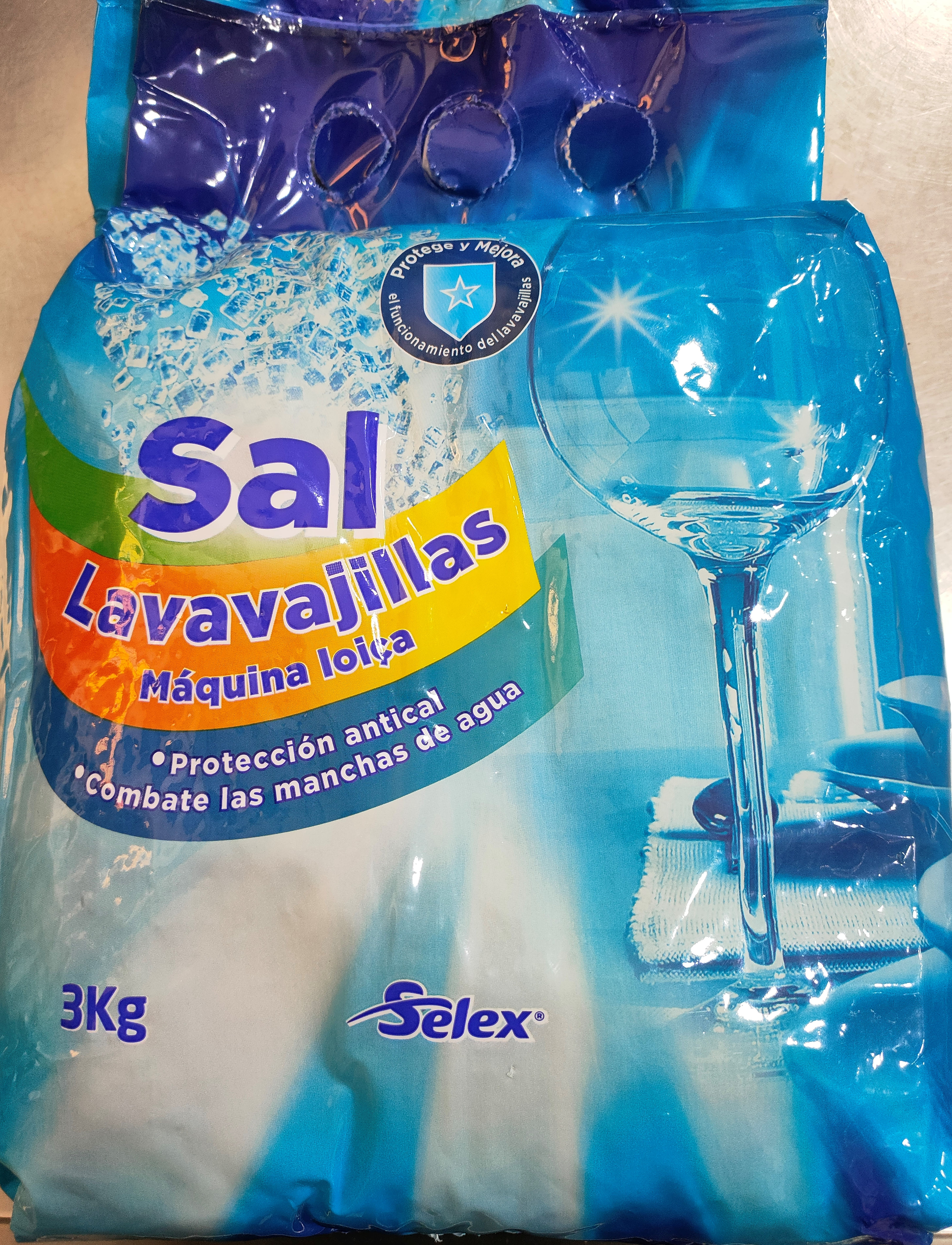 Sal para máquina de loiça Selex 3 Kg