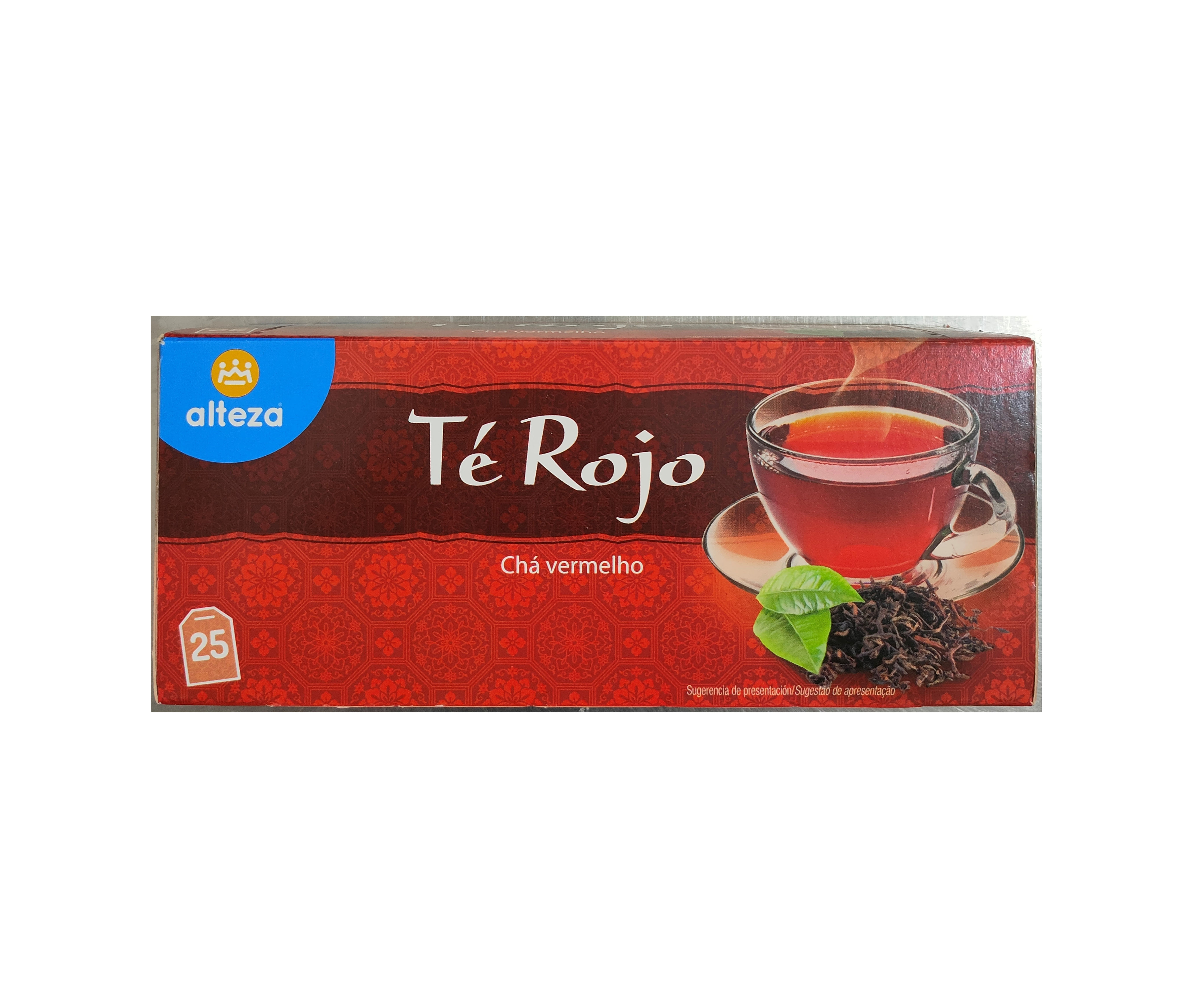 Chá vermelho 25 saquetas alteza