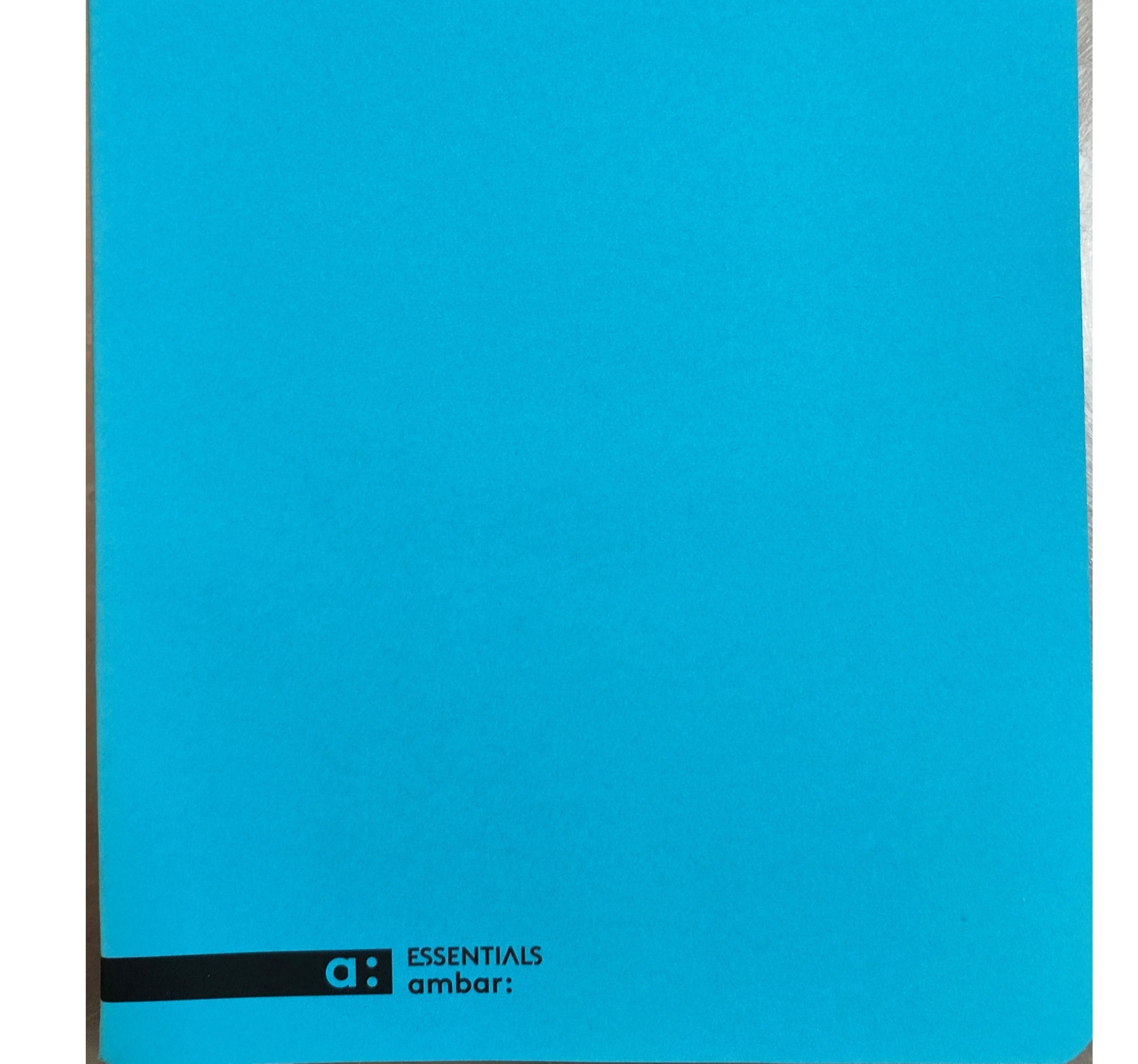Caderno A4 agrafado pautado 48fls Essentials ambar