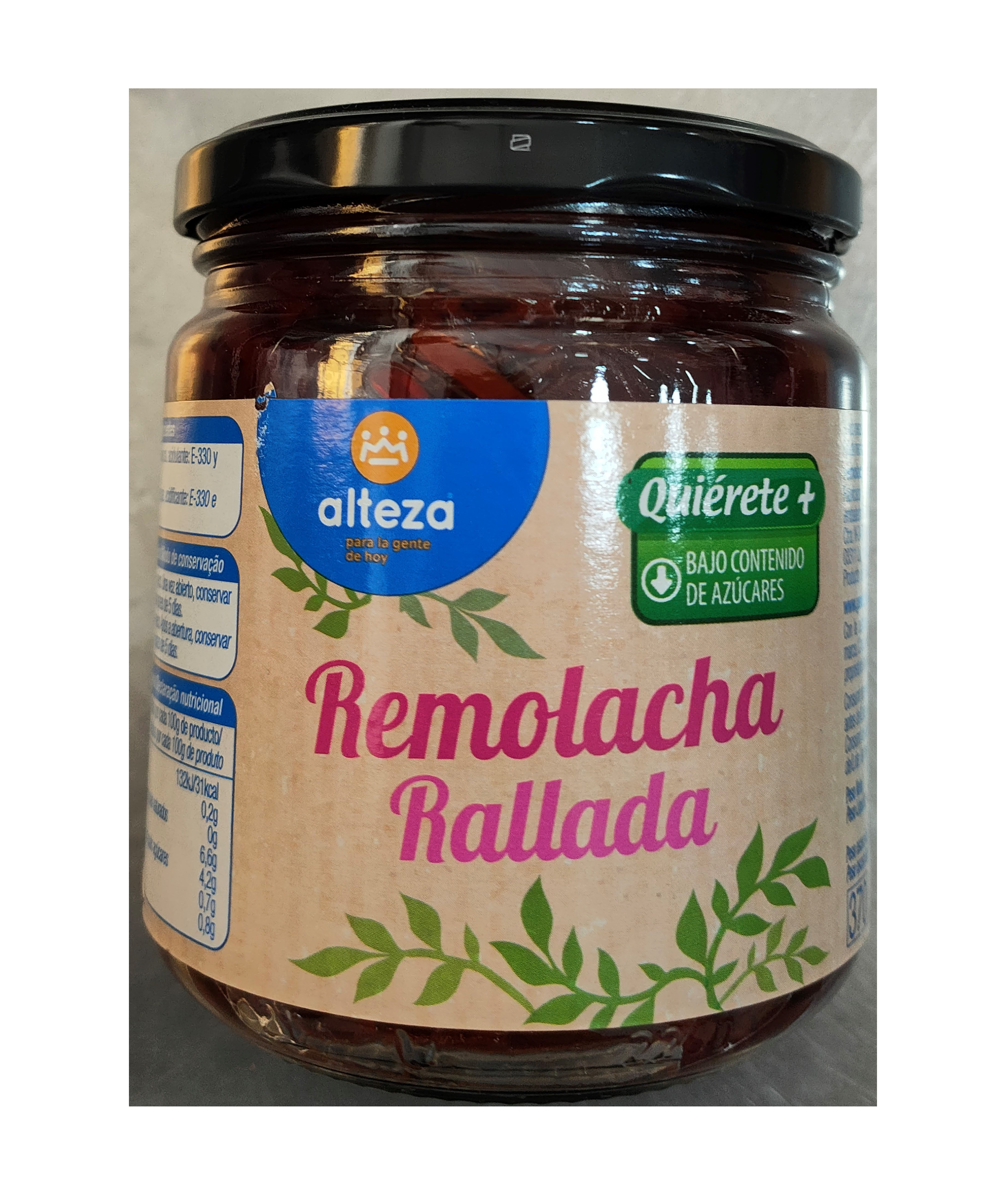 Beterraba ralada 345g