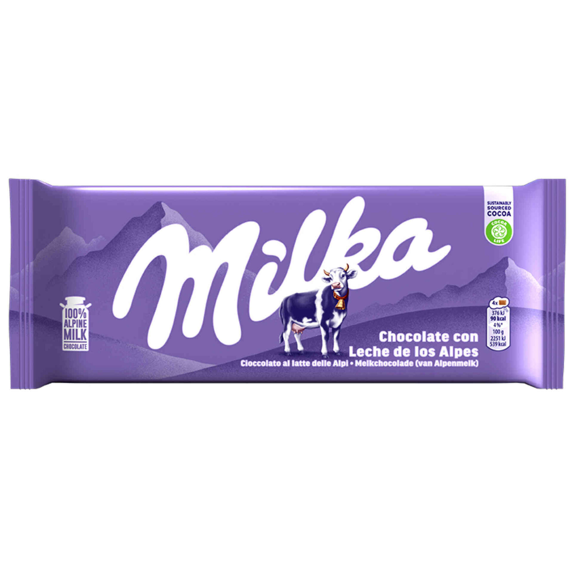 Tablete Milka leite 100g