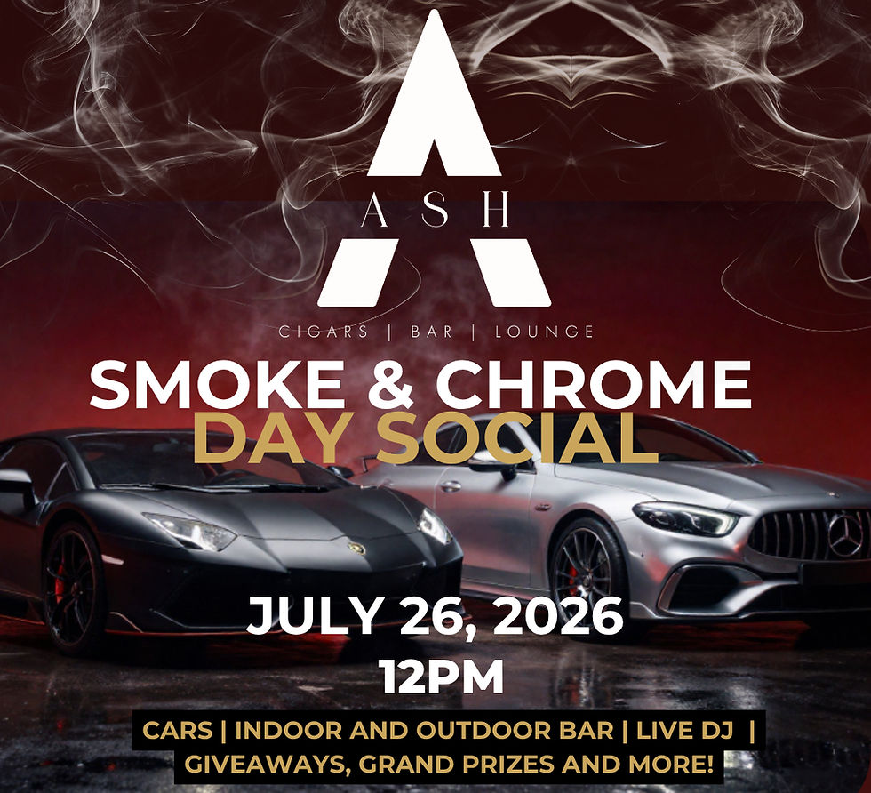 ASH STREET: SMOKE & CHROME DAY SOCIAL