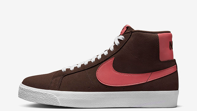 Nike SB Blazer Mid Brown Pink