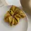 Thumbnail: Silk Scrunchie Elastic Handmade  1PC Satin Silk Solid Color