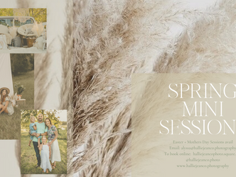 Spring + Easter Mini Sessions