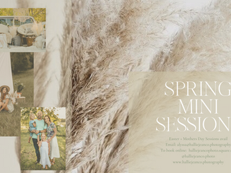 Spring + Easter Mini Sessions