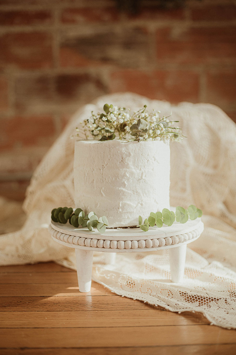 First Birthday Baby Boho Cake