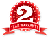 2-year-warranty on all of our security system packages