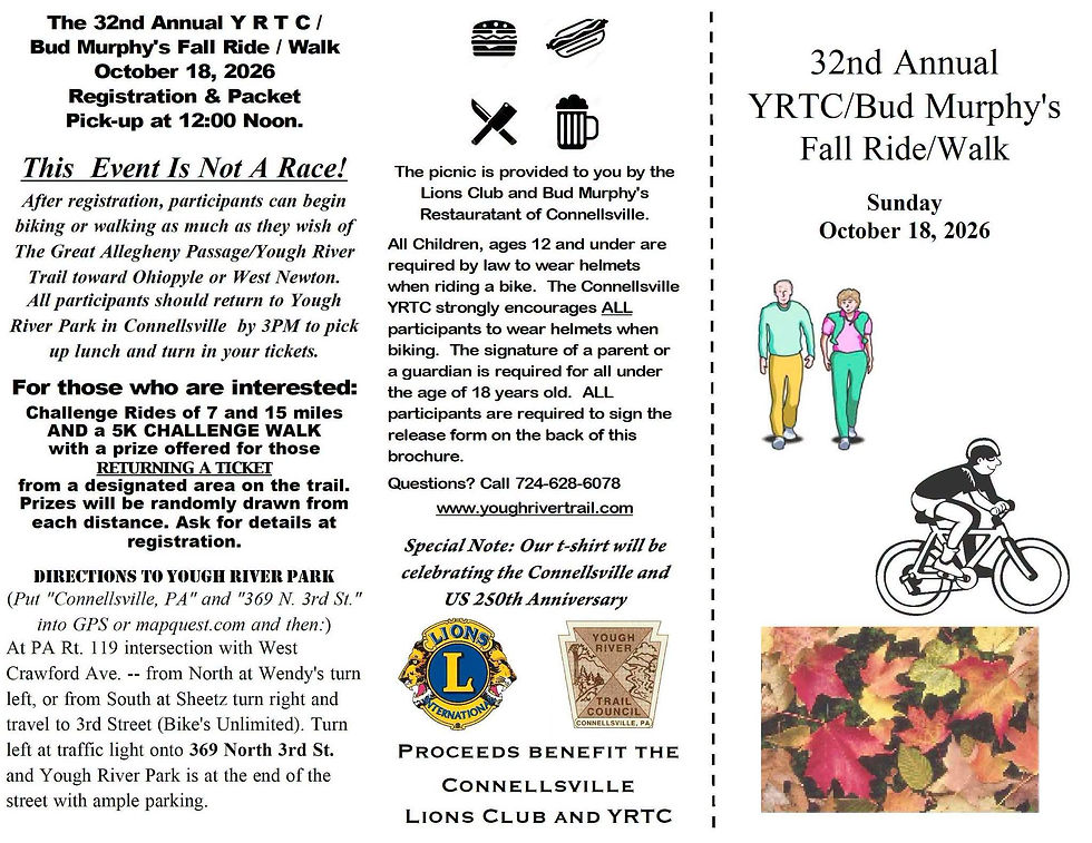 YRTC Fall Ride Walk