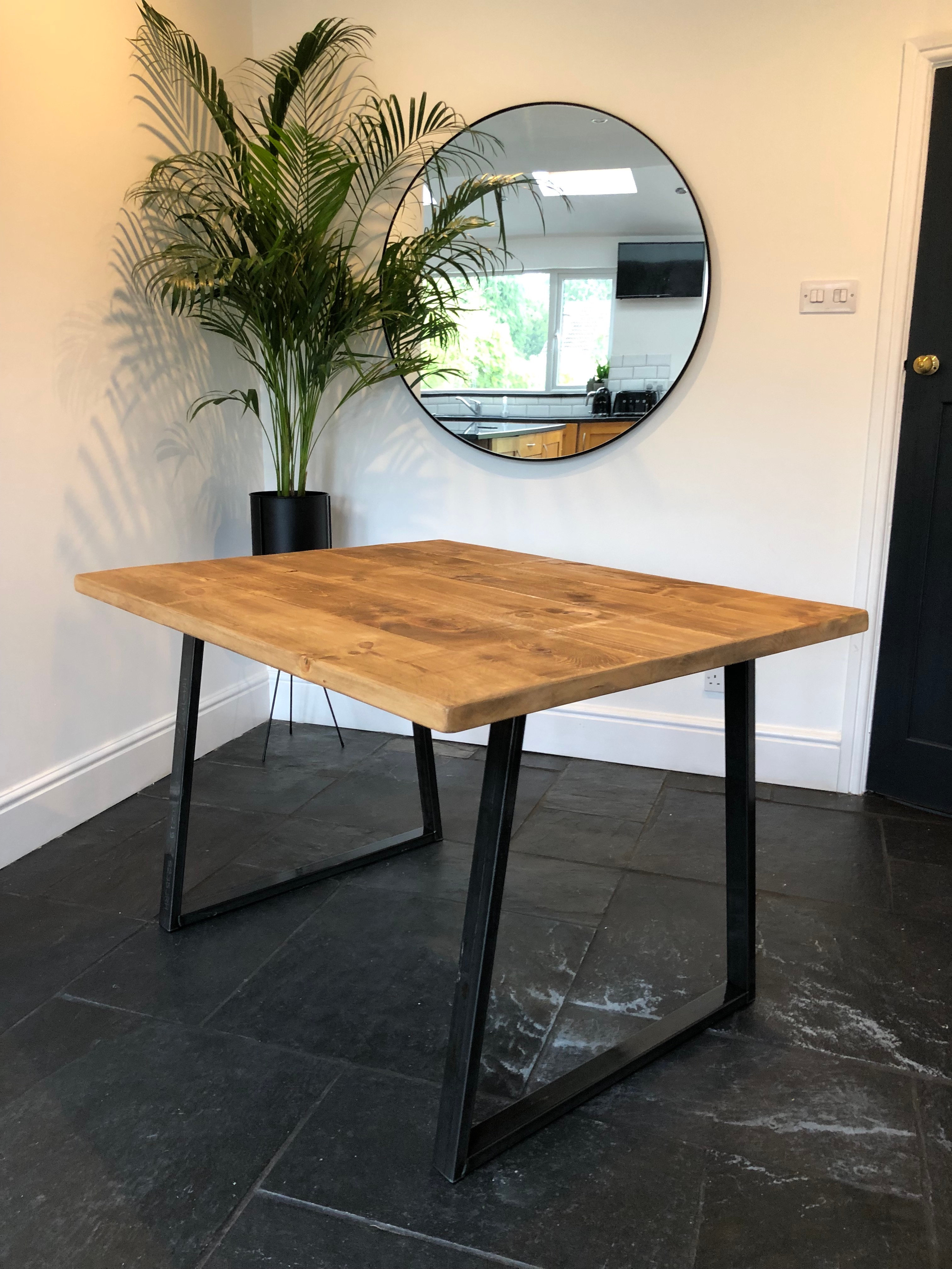 Industrial Trapezium A Frame Table Legs Bostin Hairpins Ltd