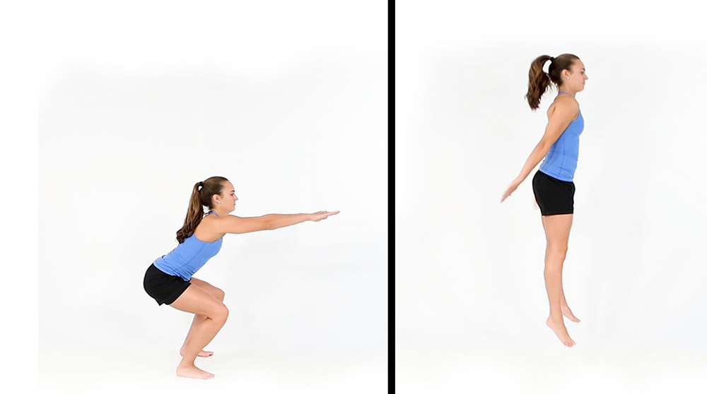 Squat jumps