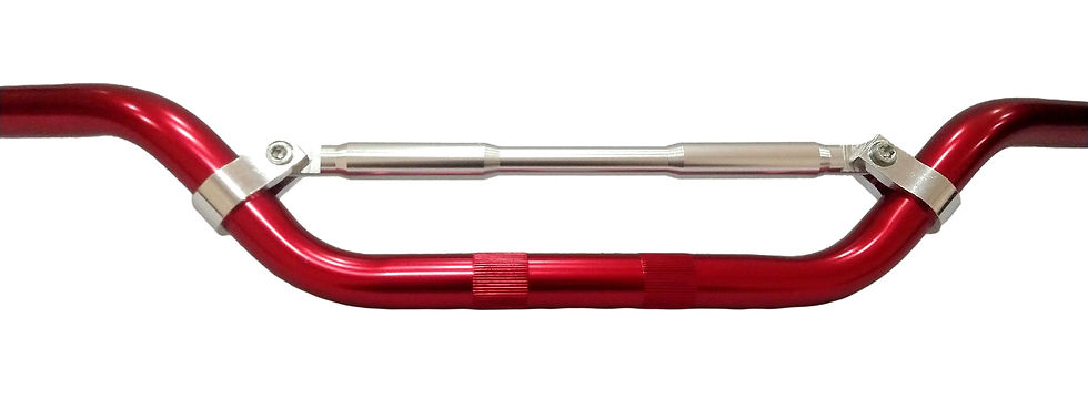 Miniatura: MANUBRIO ALUMINIO DEPORTIVO RACING 3.5*80CM  ROJO PB