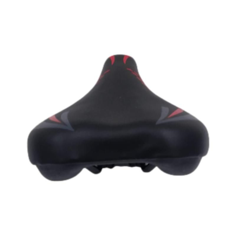 Miniatura: ASIENTO MTB ROBON  NEGRO/ROJO ACOLCHONADO PB