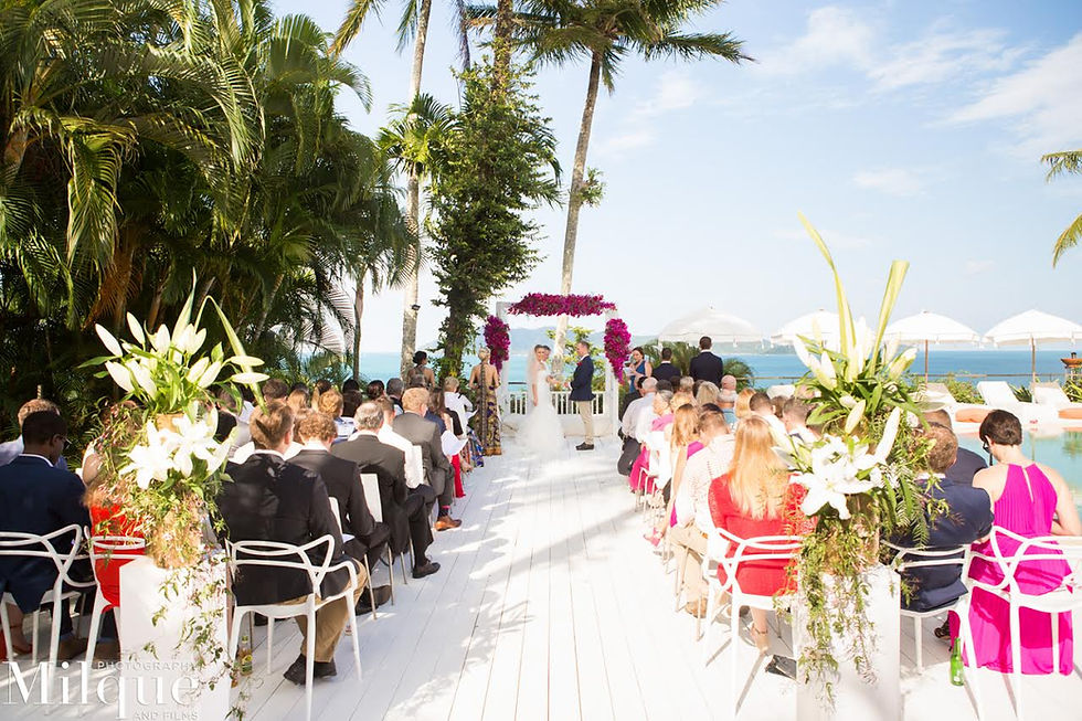 Elandra Resort, Mission Beach weddin