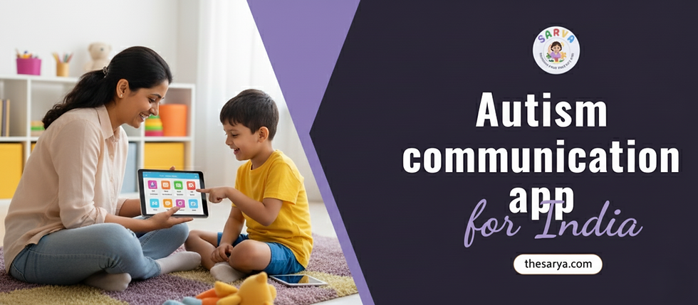 Autism Communication App India