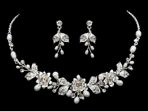 Bridal Embellished Jewellery Set - 6094 main image 1