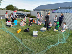 Teaching some cub scouts about what we do