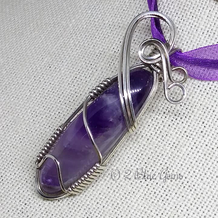 Thumbnail: Chevron Amethyst in Sterling Silver