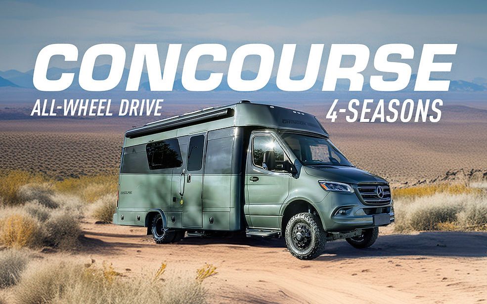 Concourse AWD 4S Class B+ Luxury RV from Chinook RV