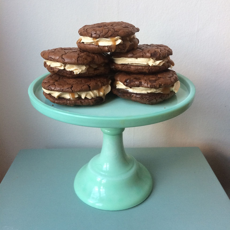 Brownie Sandwiches - Sky Meadow Bakery blog