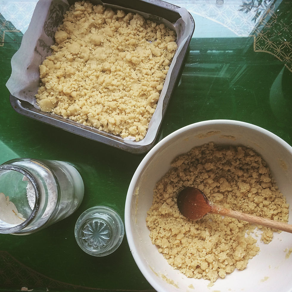 Apple Slice Crumble - Sky Meadow Bakery blog