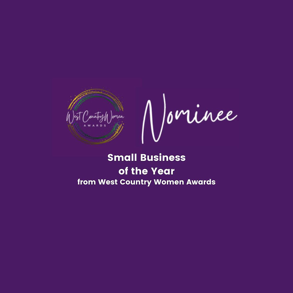 Nominee for West Country Women Small Business of the Year