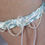 Thumbnail: Blue Bridal Garter with Beading