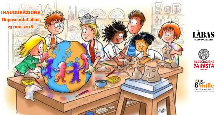 Ripartono i dopo scuola "Non uno di meno" e #DopoScuolaLabas