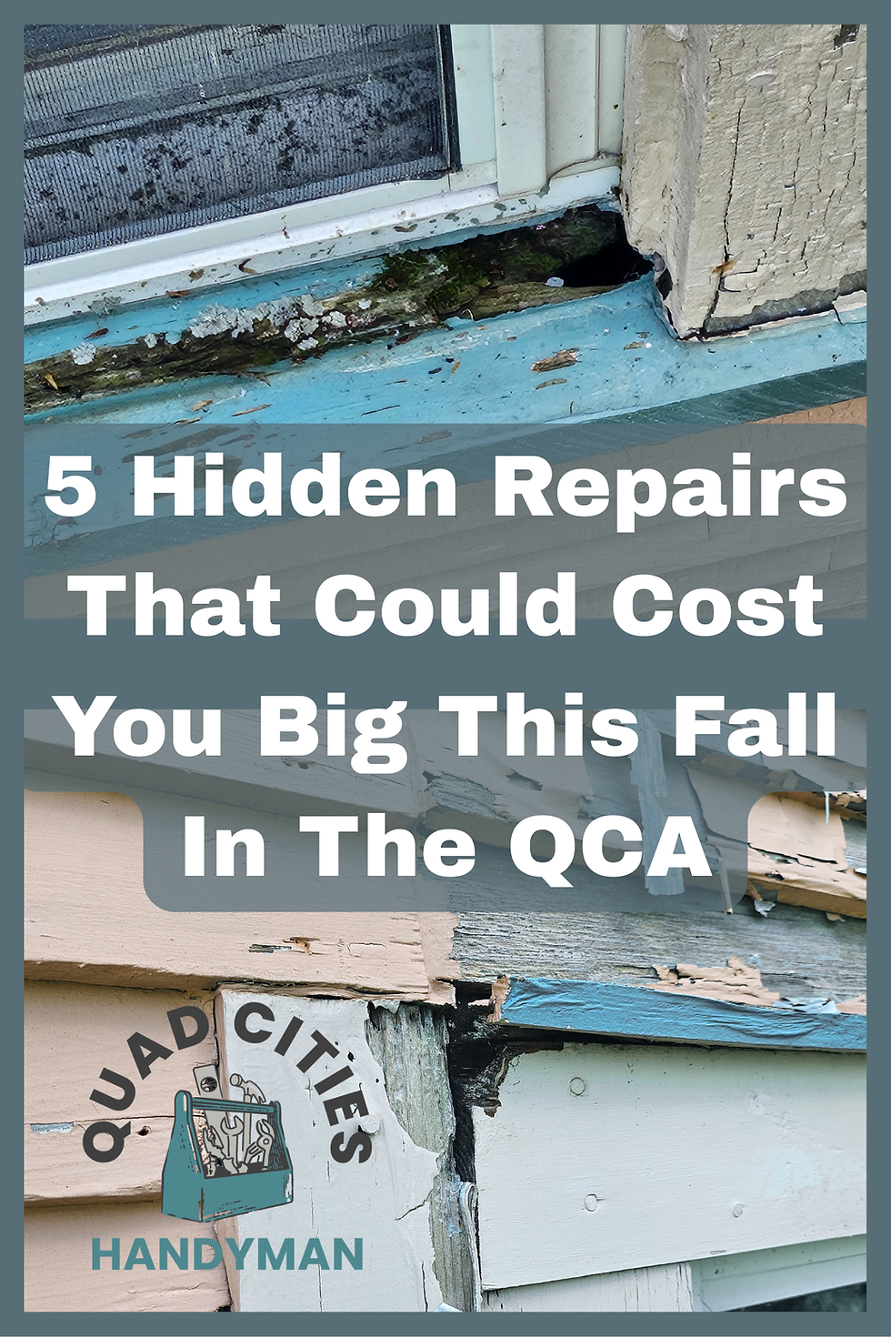 Window Sill and Trim Rot in Davenport, IA