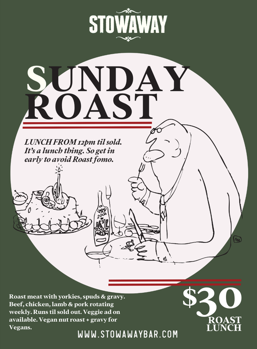Roast $30