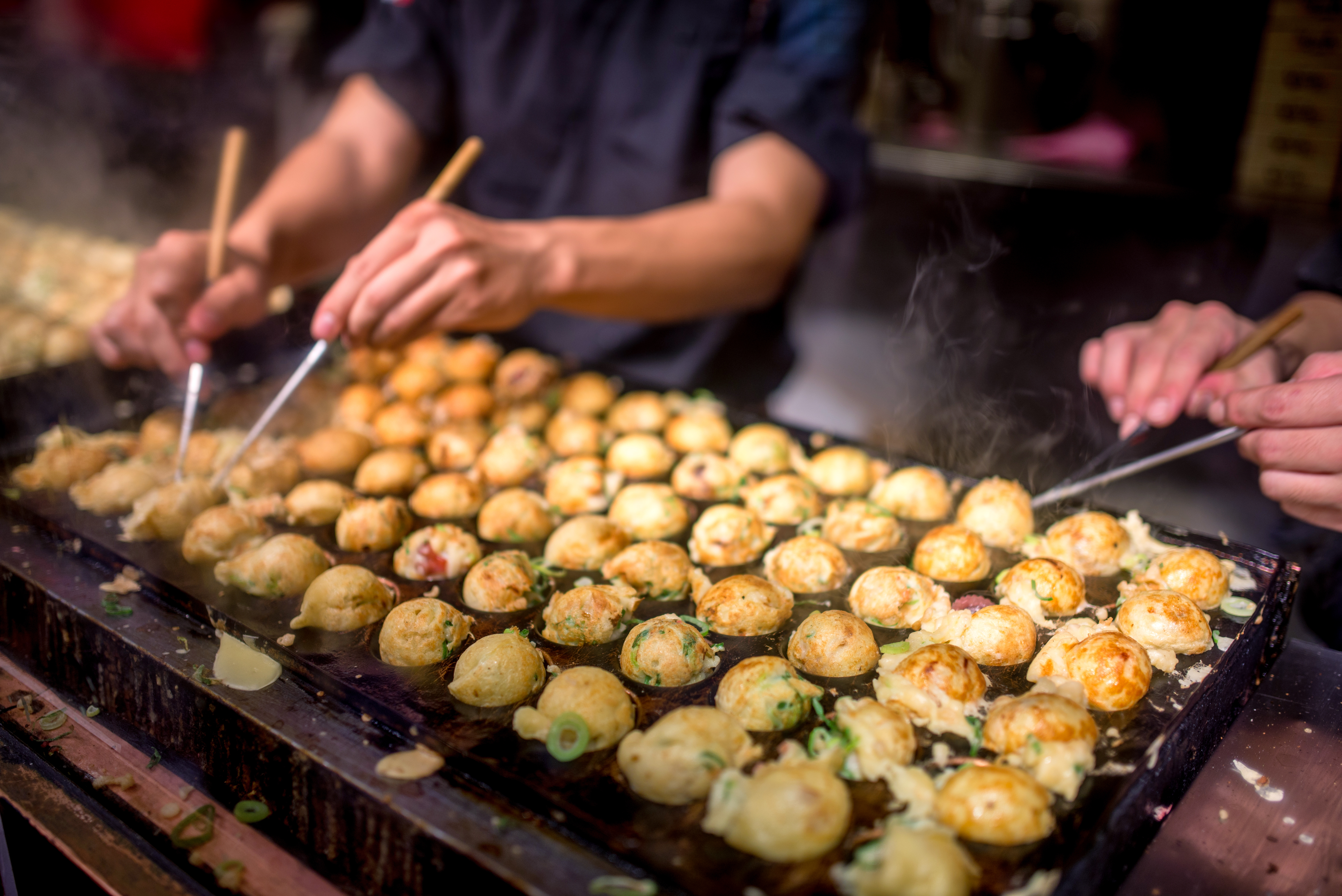 Takoyaki Bouchées au poulpe