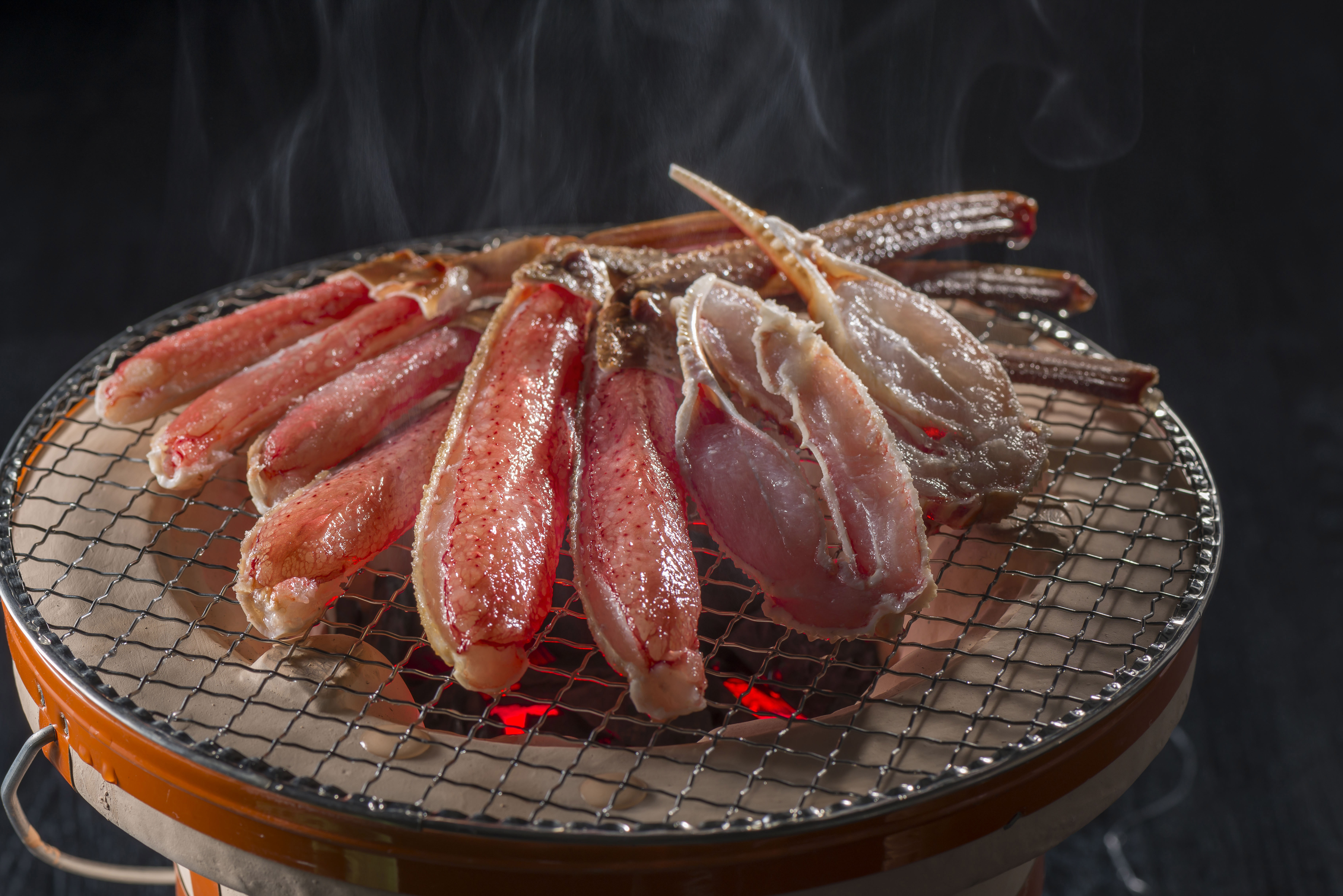 Crabe grillé