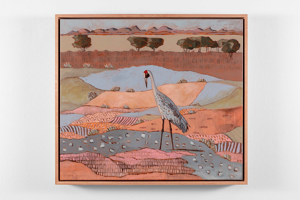 Desert Duet 2: Dancing Brolga