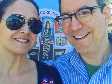 Kickin' some serious voting ass today!