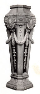 The newal post for the Piccadilly Hotel staircase.