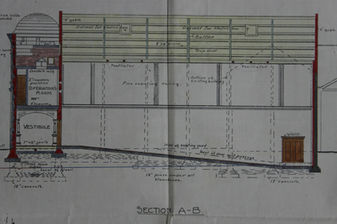 Architect drawing of Electric Cinema.